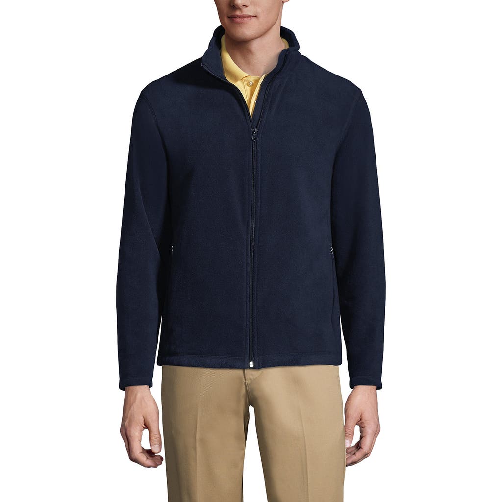 LANDS' END LANDS' END FULL-ZIP MID-WEIGHT FLEECE JACKET