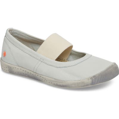 Softinos By Fly London Ion Mary Jane Sneaker - White