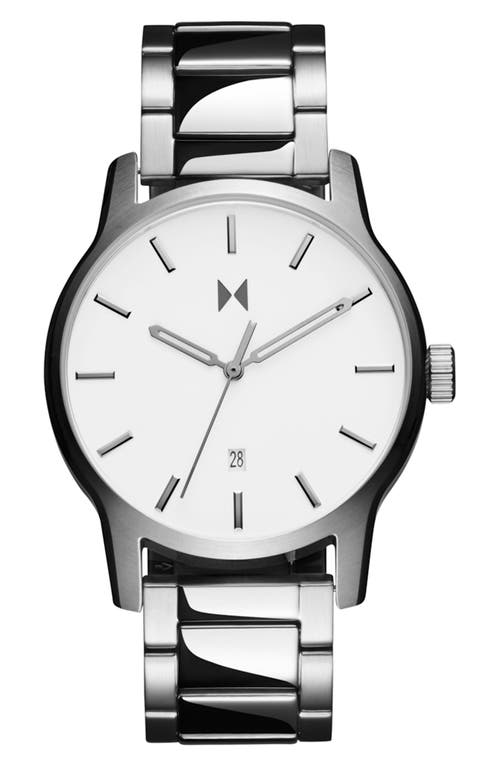 Mvmt Men's Classic Ii Silver Stainless Steel Watch 44mm In Silver
