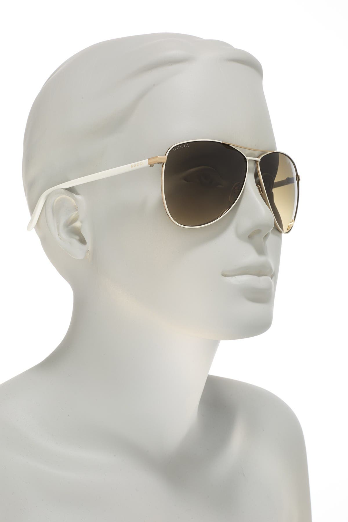 gucci 62mm aviator sunglasses