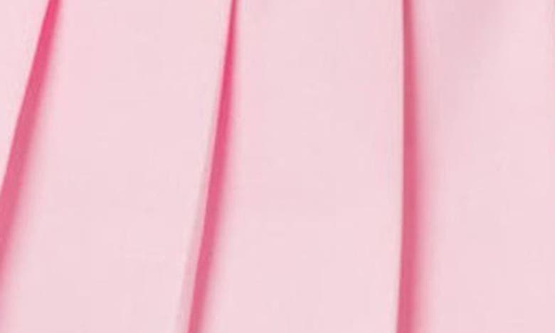 Shop Edikted Talya Pleated Miniskort In Light-pink