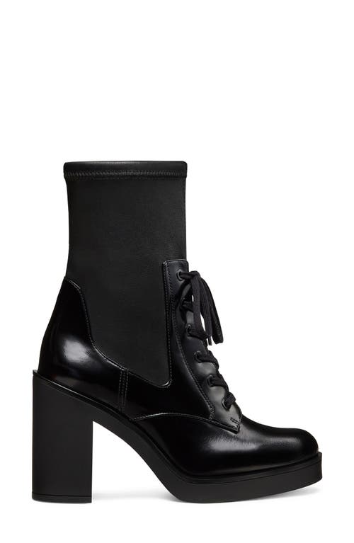 Shop Stuart Weitzman Everitt 80 Bootie In Black