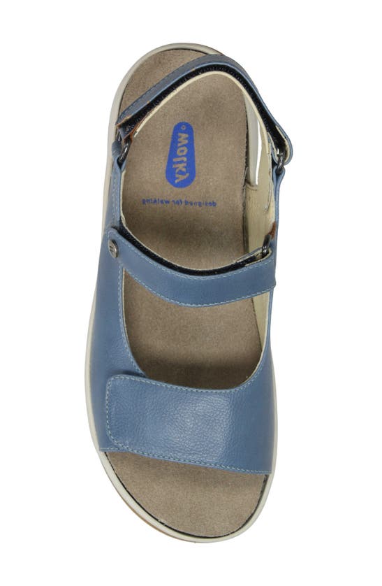 Shop Wolky Adura Slingback Platform Sandal In Sky Blue Biocare