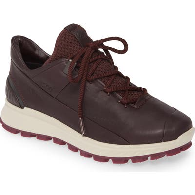 Ecco Exostrike Gore-Tex Sneaker, Burgundy