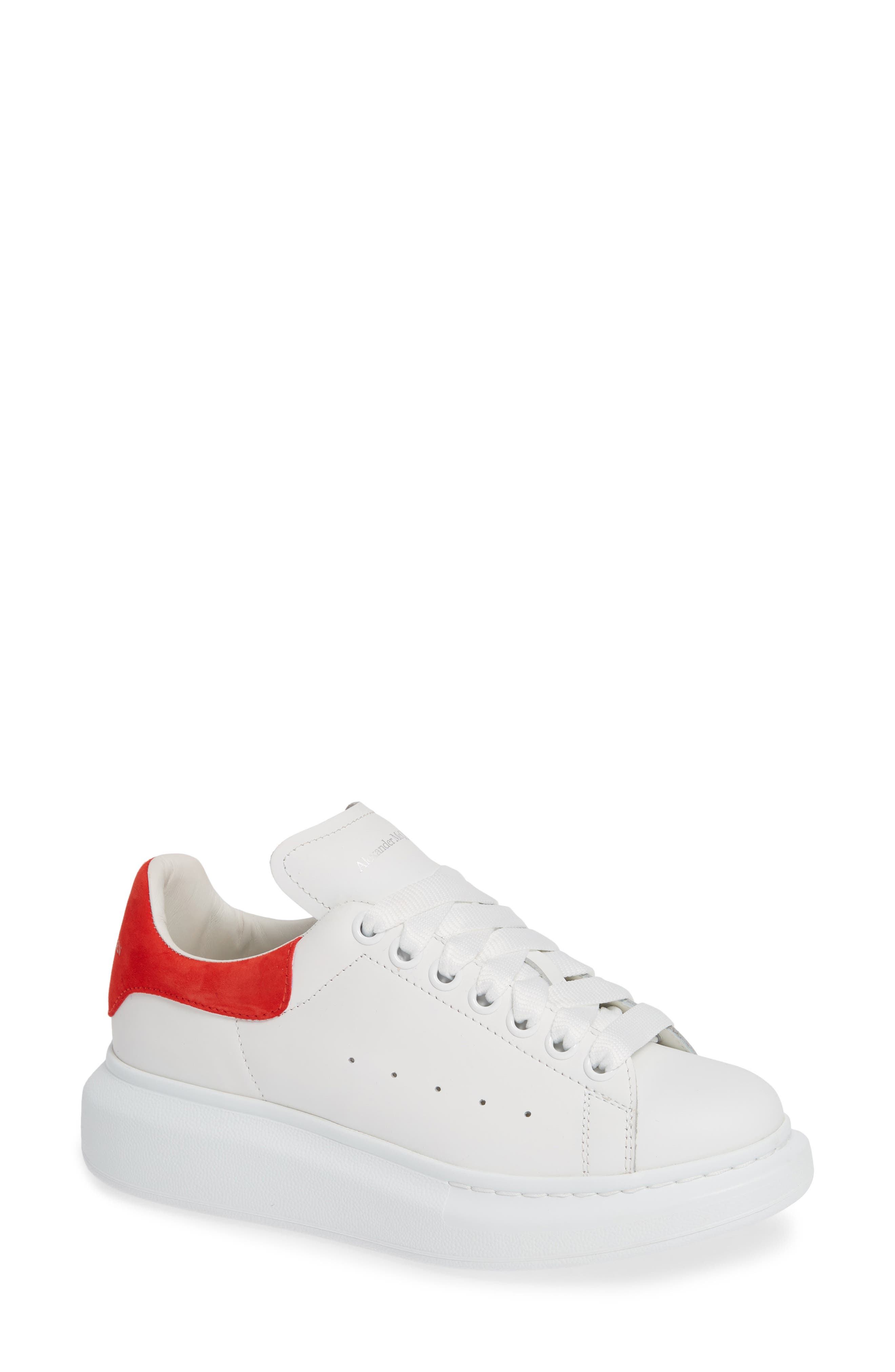 mcqueen shoes white