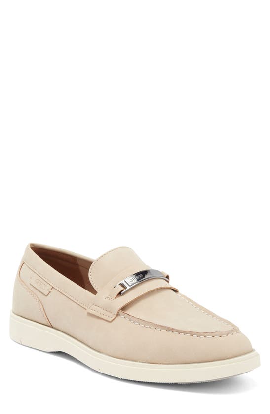 Guess Quido Bit Loafer In Light Natural
