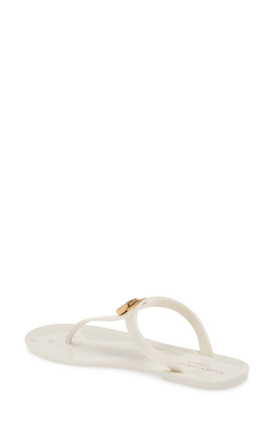 Shop Kurt Geiger Brixton Jelly Sandal In Natural