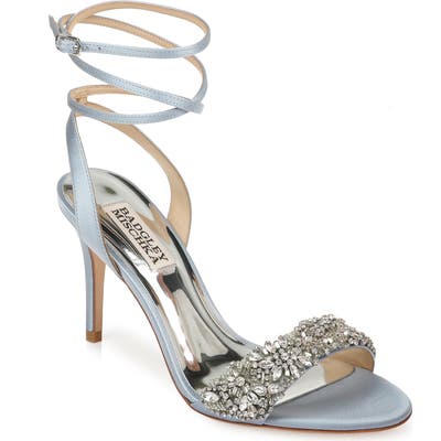 Badgley Mischka Jen Ankle Strap Sandal, Blue