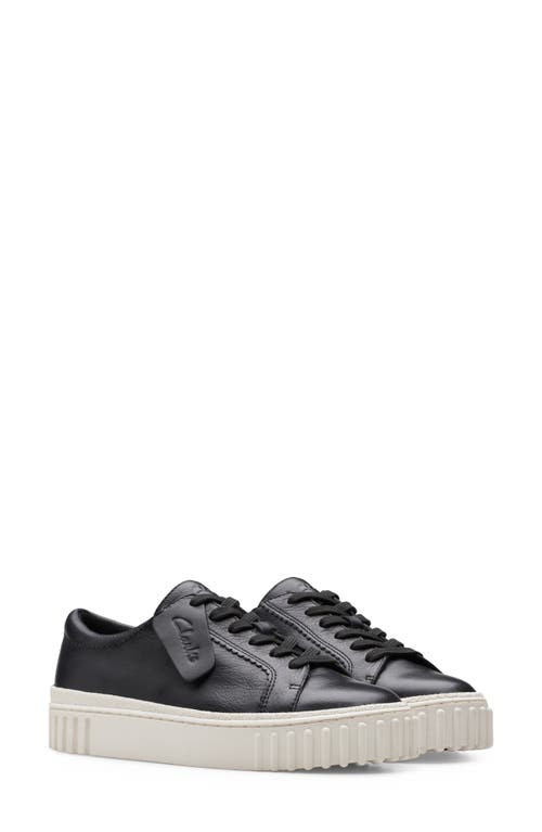 Clarksr Clarks(r) Mayhill Walk Sneaker In Black Leather