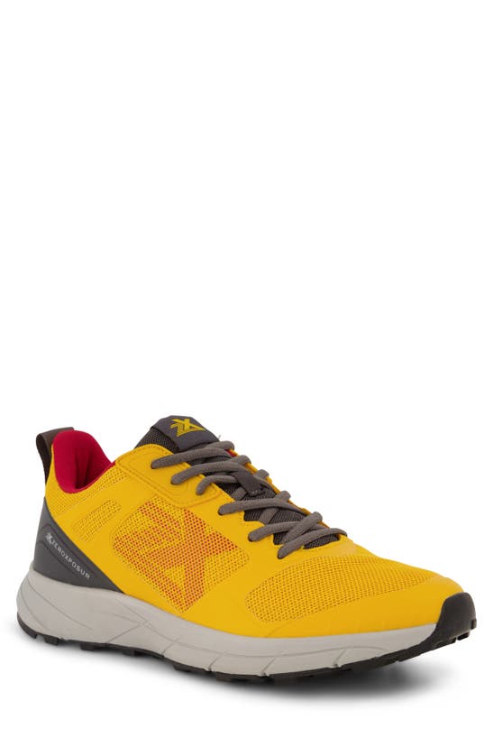 Zeroxposur Speed Trail Runner Sneaker In Goldenrod