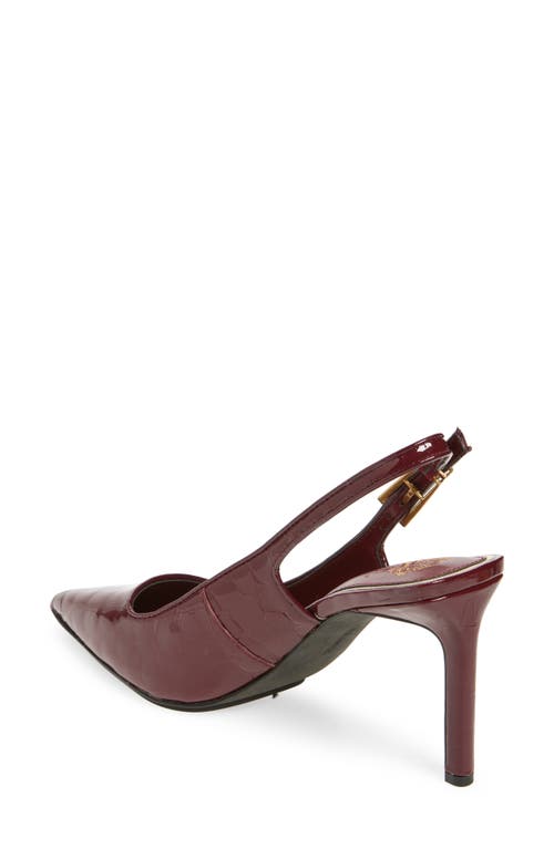 Shop Vince Camuto Brendie Slingback Pump In Chianti