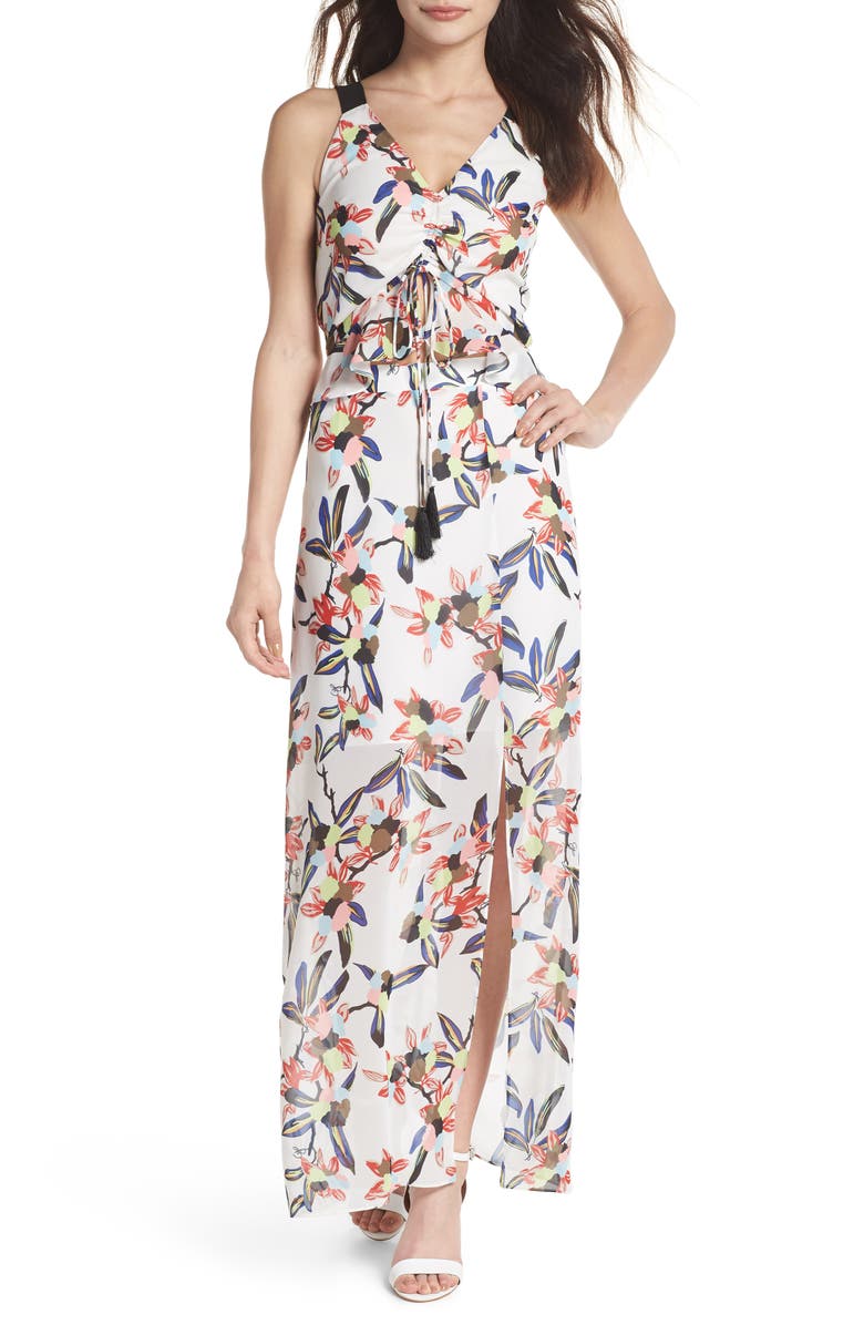 Sam Edelman Floral Print Maxi Dress | Nordstrom
