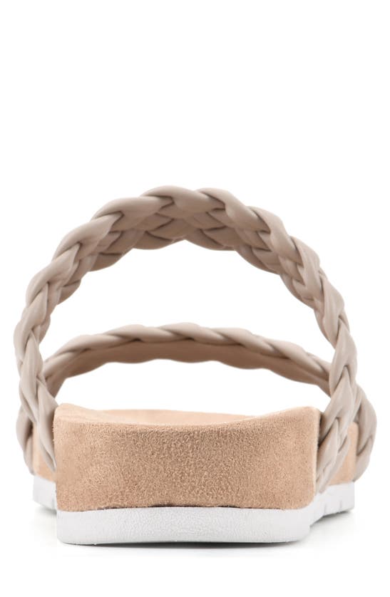 Cliffs By White Mountain Truly Slide Sneaker In Beige/ Smooth