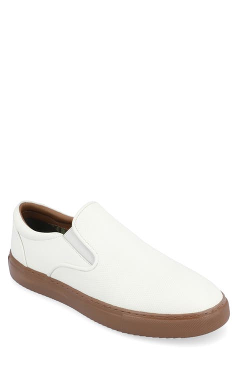 Conley Perforated Leather Slip-On Sneaker (Men)