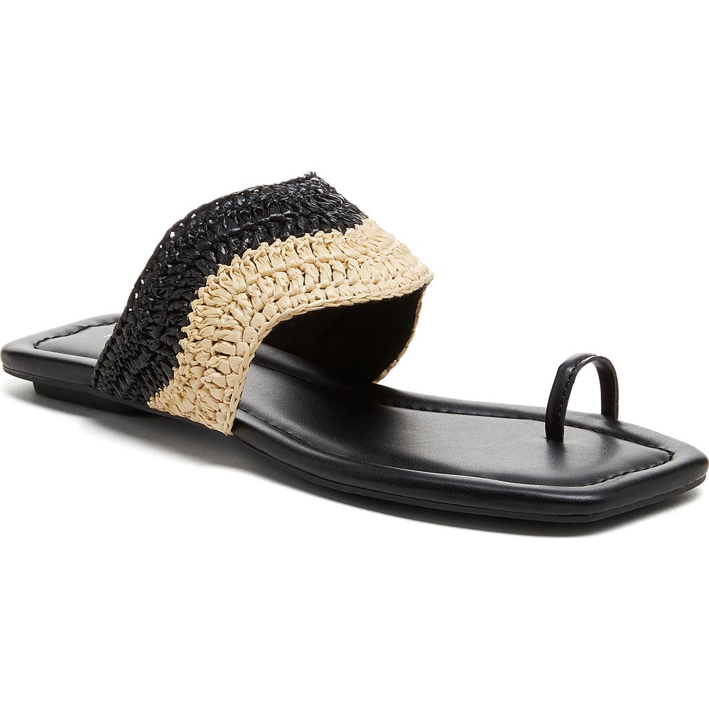 Kelsi Dagger Brooklyn Theo Sandals In Black/natural