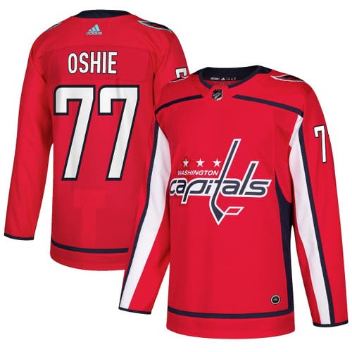 UPC 191023341130 product image for Men's adidas TJ Oshie Red Washington Capitals Authentic Player Jersey at Nordstr | upcitemdb.com