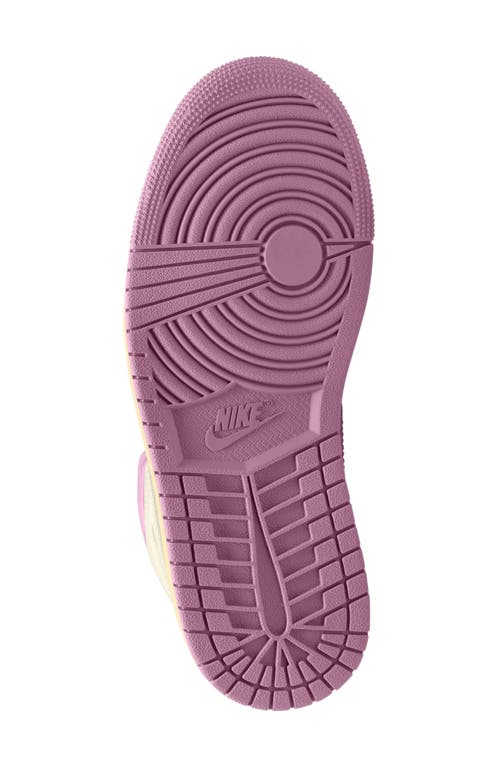 Jordan Air 1 Mid Sneaker In Sail/orchid/muslin