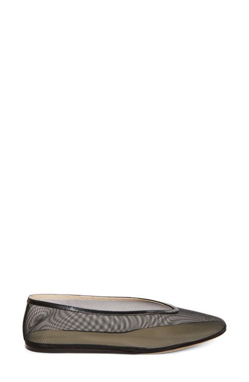 Shop Le Monde Beryl Luna Mesh Ballet Flat In Black