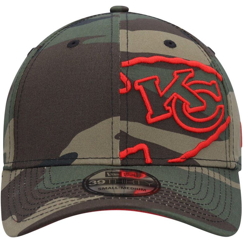 Kansas City Chiefs Mens Camo F4521540 New Era 2022 NFL Training Camp  Official 9FIFTY Snapback Adjustable Hat