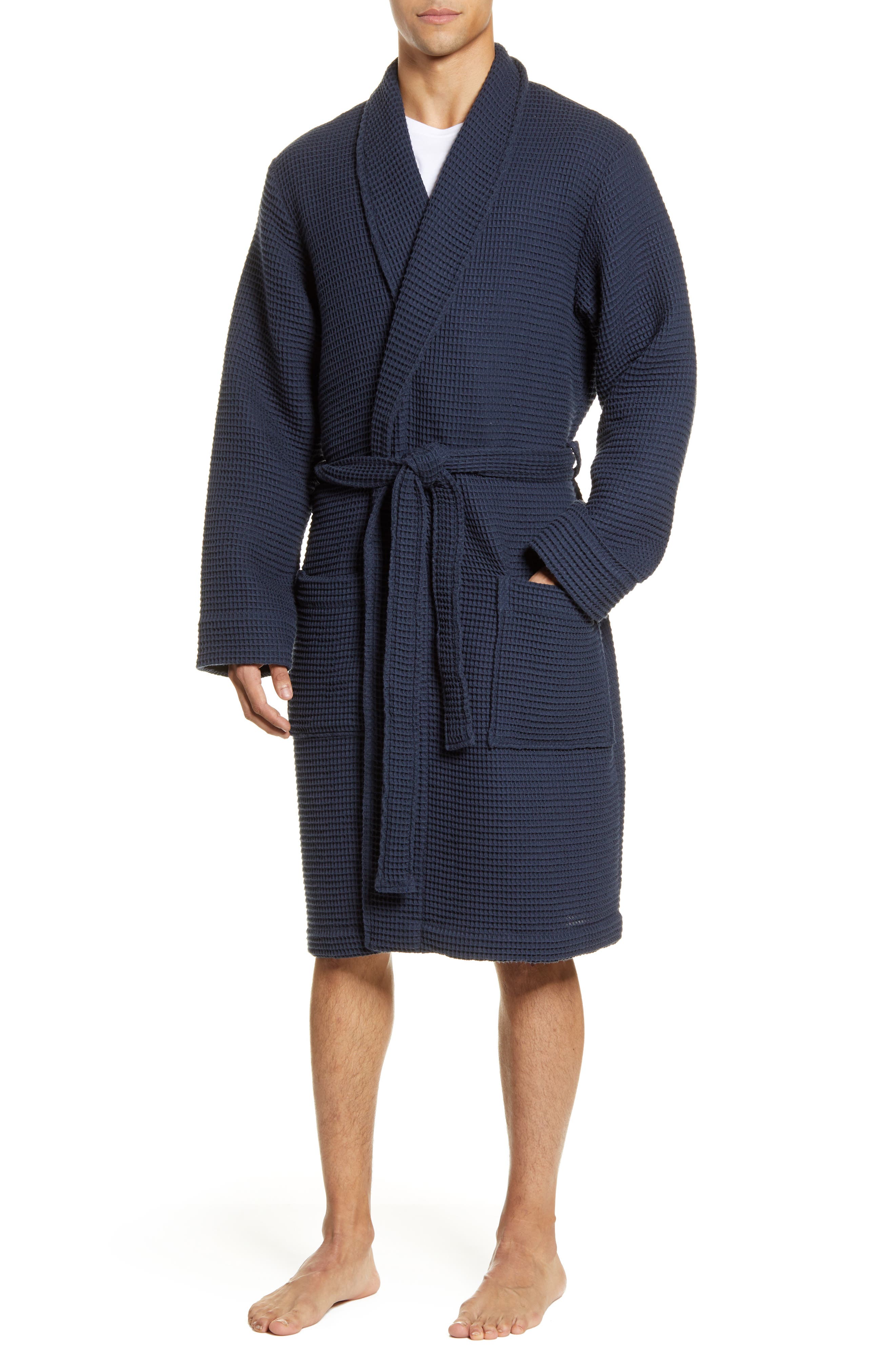 Nordstrom Men's Shop Waffle Knit Cotton Robe Nordstrom
