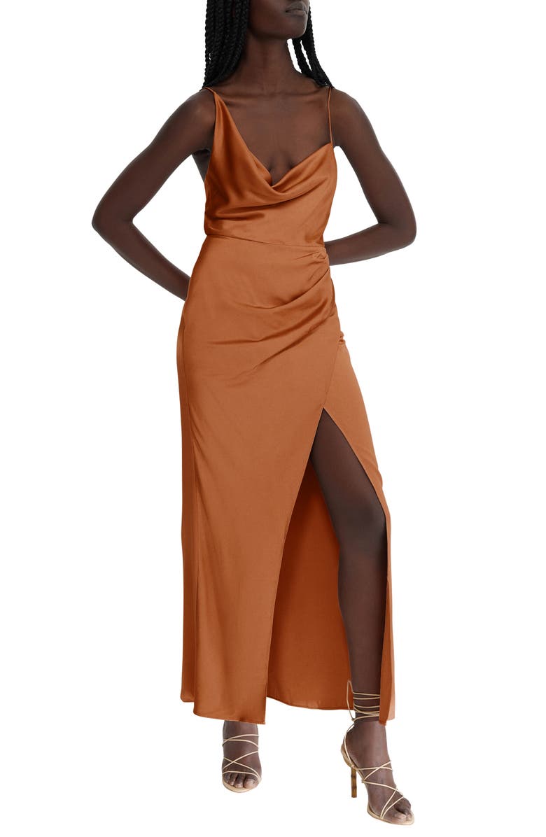 Significant Other Cowl Neck Satin Slipdress | Nordstrom