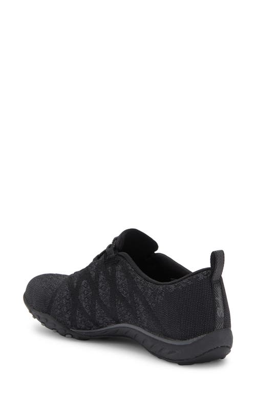 Skechers Fortune Womens Trainers Lifestyle Walking Shoes In Black