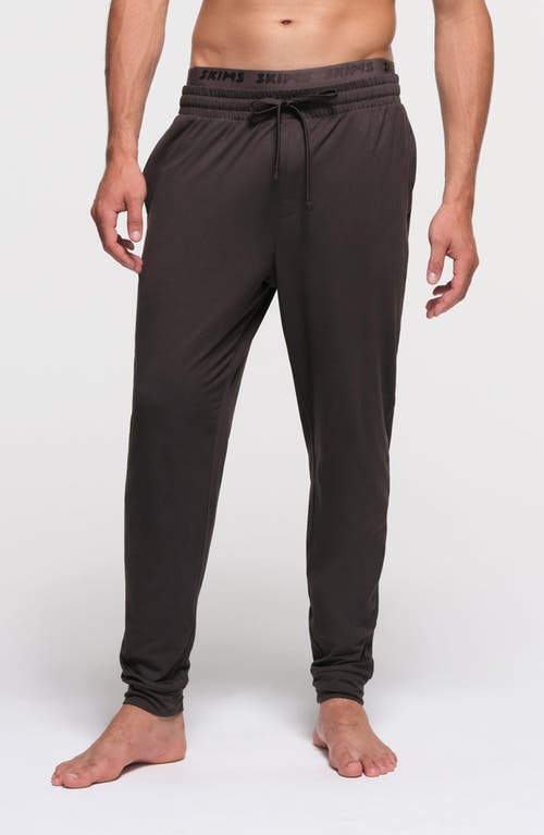 Shop Skims Outdoor Jersey Tapered Joggers In Iron