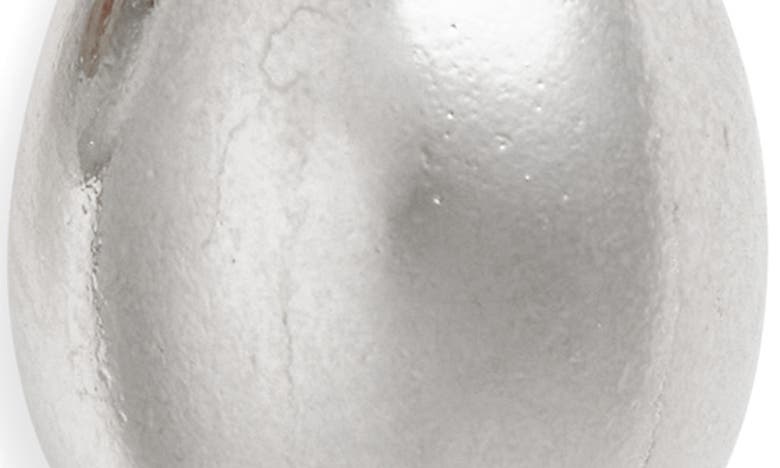 Shymi Pointy Teardrop Earrings In Silver