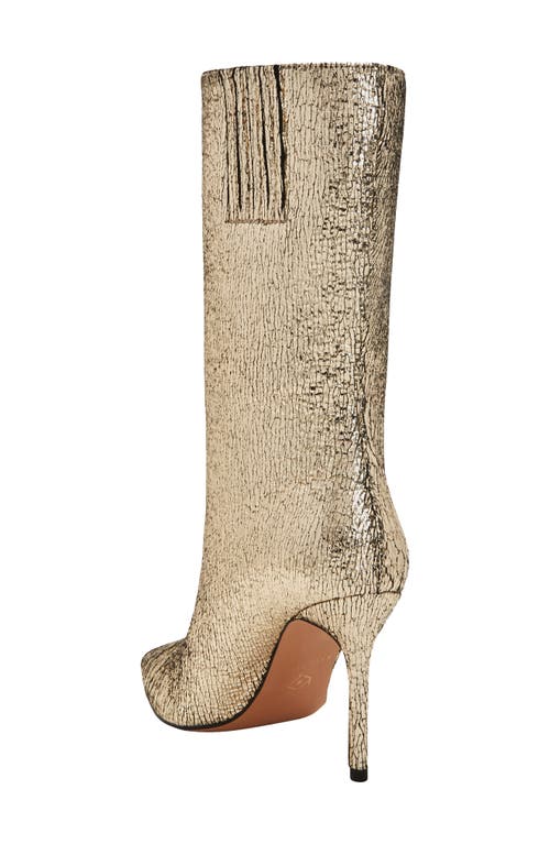 Shop Katy Perry The Revival Pointed Toe Boot In Gold