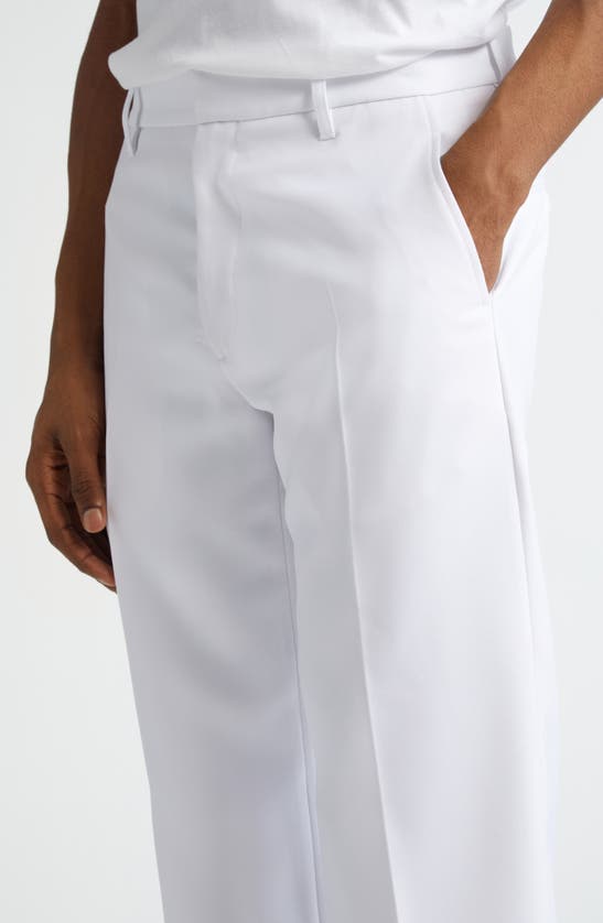 Shop Stockholm Surfboard Club Sune Bootcut Pants In White