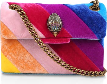 Kurt Geiger London Rainbow Shop Mini Kensington Velvet Bag | Nordstromrack