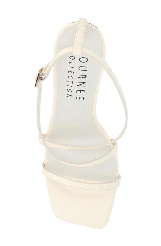 Journee Collection Tru Comfort Foam Lenorra Strappy Sandal In Beige