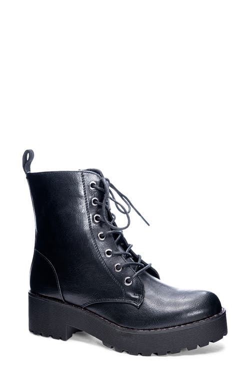 Dirty Laundry Mazzy Lace-Up Boot in Black