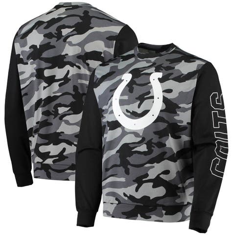 Men's FOCO Black Philadelphia Eagles Camo Long Sleeve T-Shirt