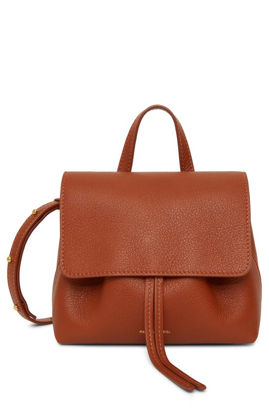 Mansur Gavriel Soft Lady Leather Bag In Ochre