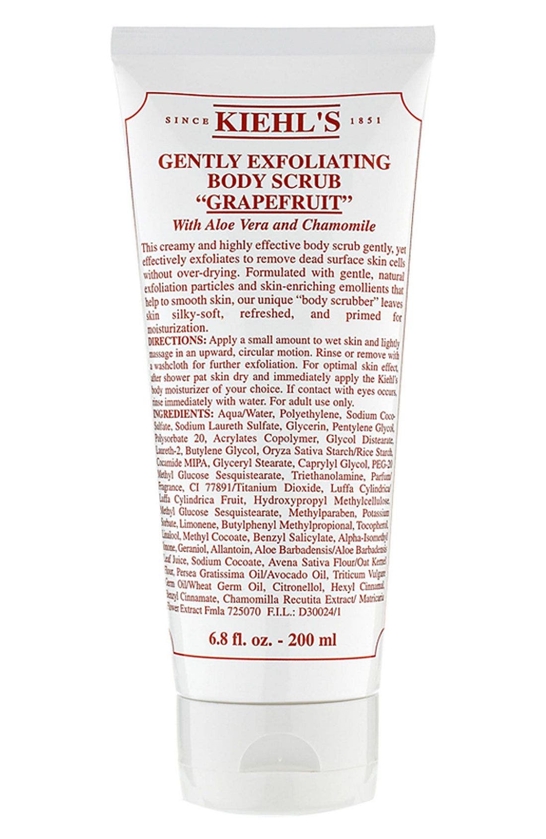 Kiehl's Since 1851 Gentle Exfoliating Body Scrub (Grapefruit) Nordstrom