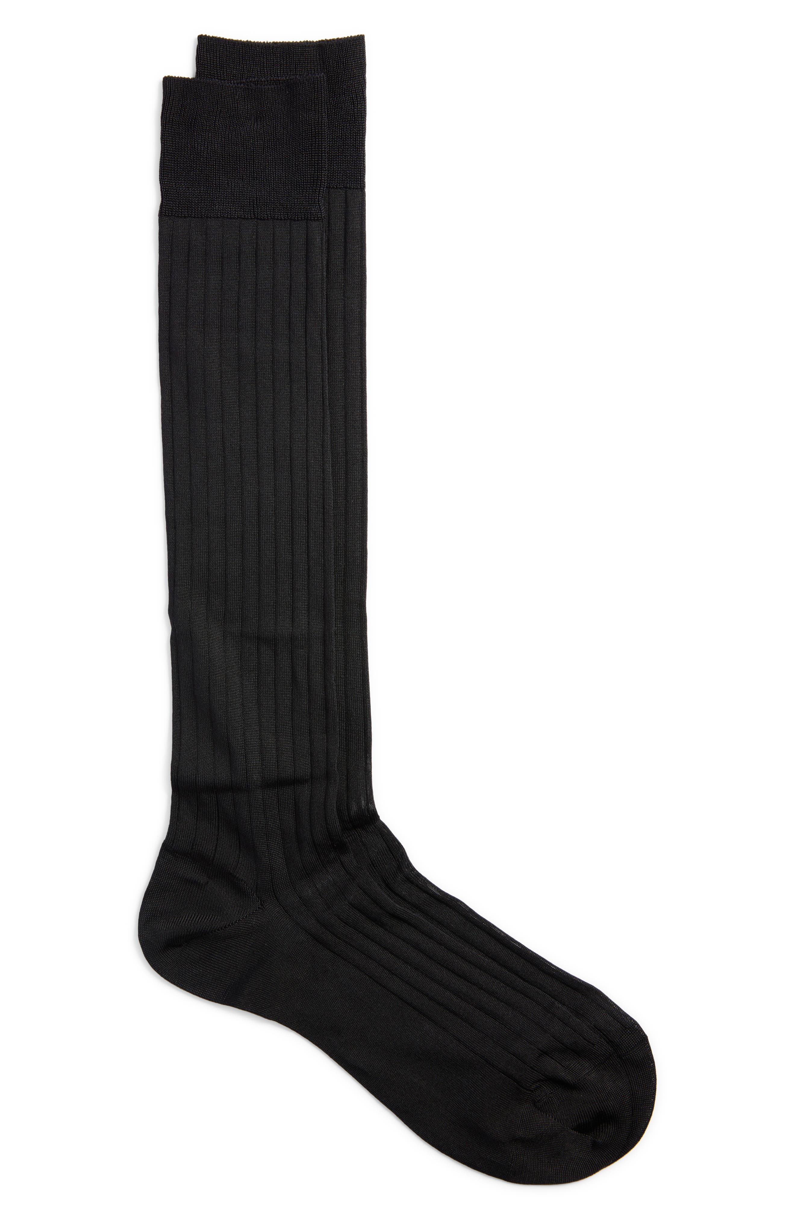 Pantherella Asberley Silk Blend Dress Socks Nordstrom