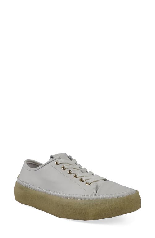 Artisan Crafted By Zigi Clover Low Top Sneaker In White Leather