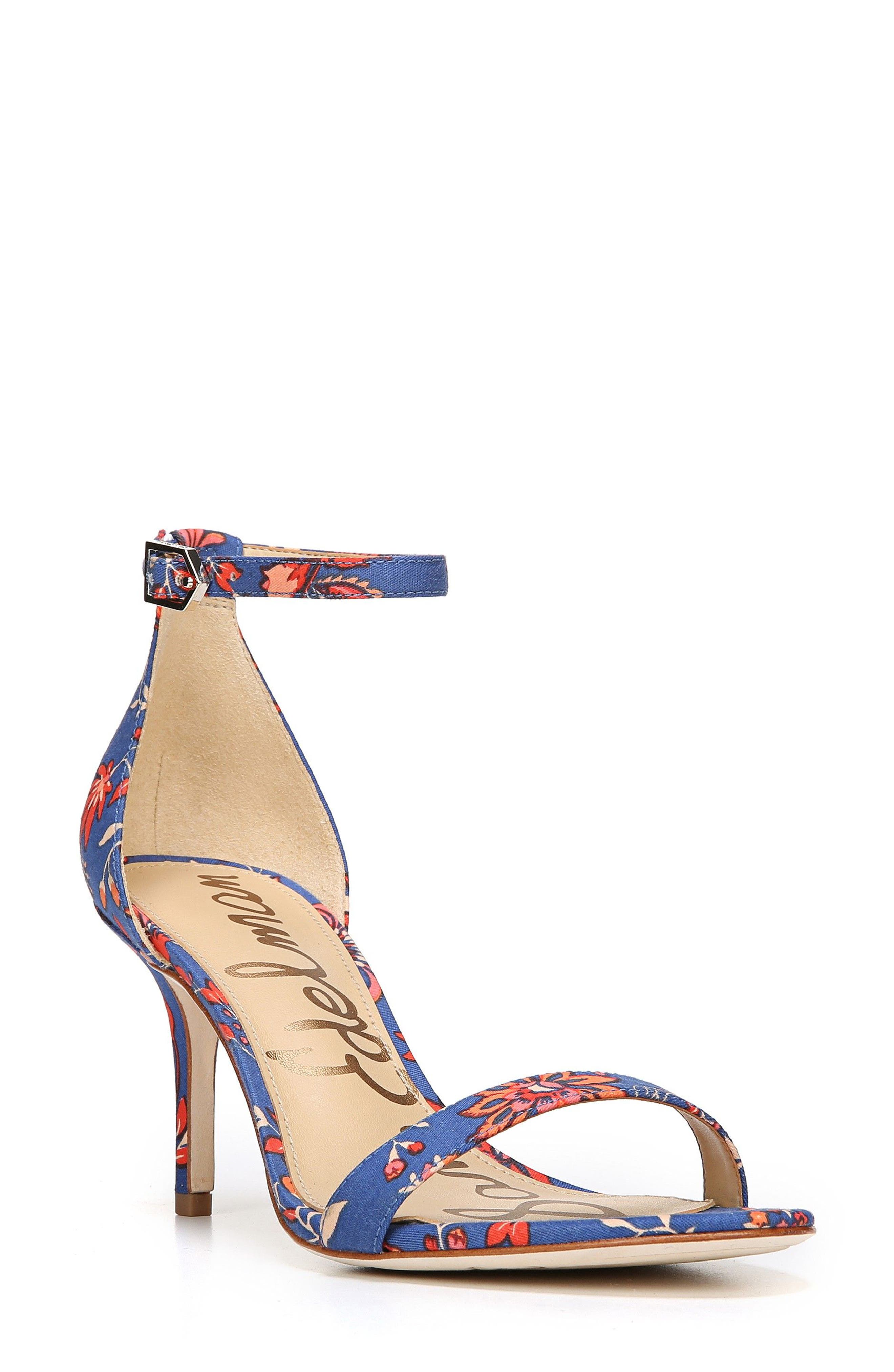 SAM EDELMAN,
                            'Patti' Ankle Strap Sandal,
                            Main thumbnail 103, color,
                            405