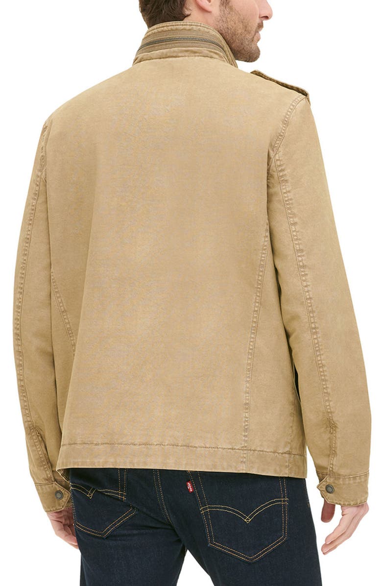 Levi's® Washed Cotton Two Pocket Military Jacket | Nordstromrack