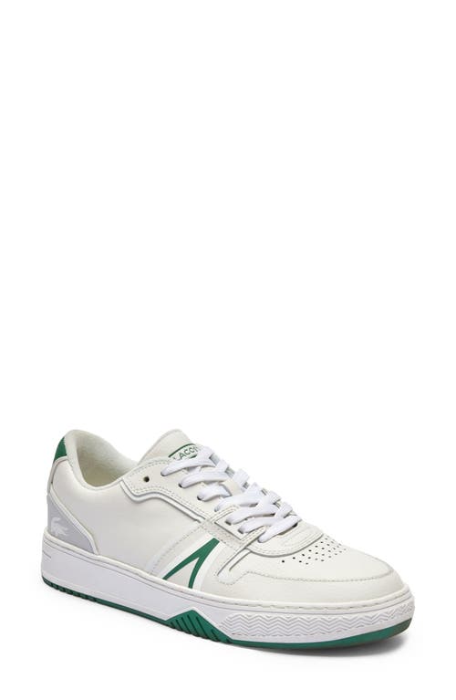 UPC 193367711648 product image for Lacoste L001 Leather Sneaker in White/Green at Nordstrom, Size 9.5 | upcitemdb.com