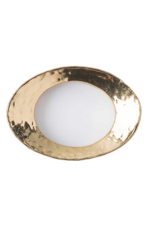 JULISKA JULISKA PURO SET OF 4 HAMMERED NAPKIN RINGS