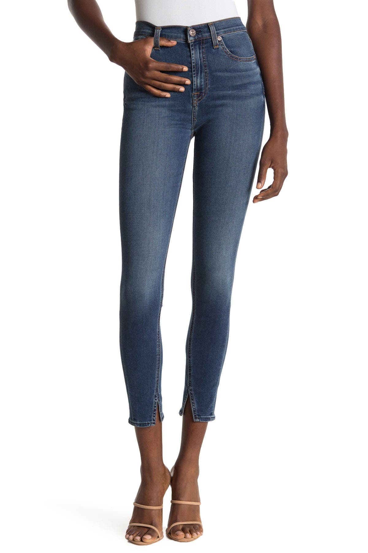 7 for all mankind high waisted jeans