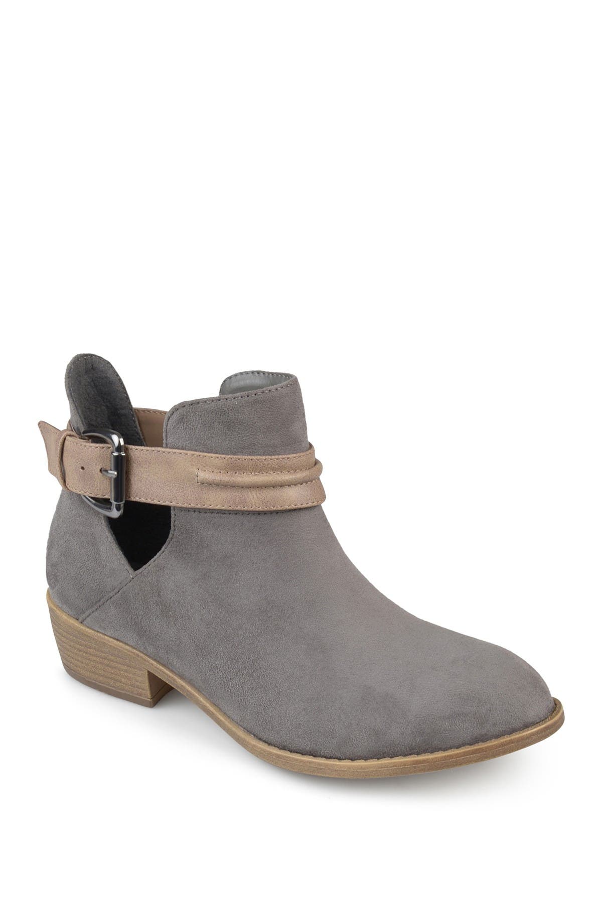 journee collection strap bootie