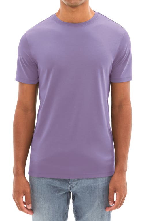 Georgia Pima Cotton T-Shirt in Purple Orchid