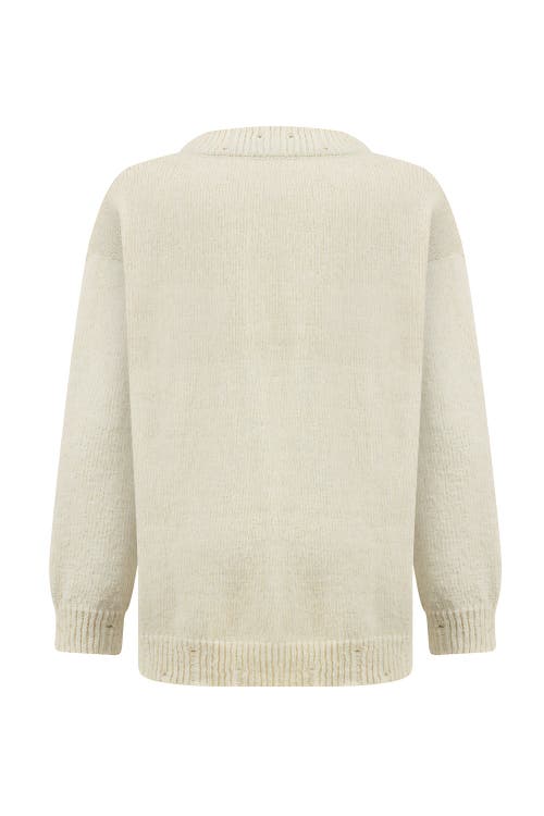 NOCTURNE NOCTURNE V-NECK KNIT SWEATER