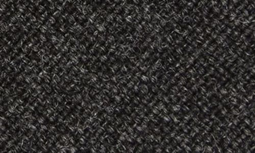 Thom Browne Grosgrain Trim Wool Tie In Dark Grey