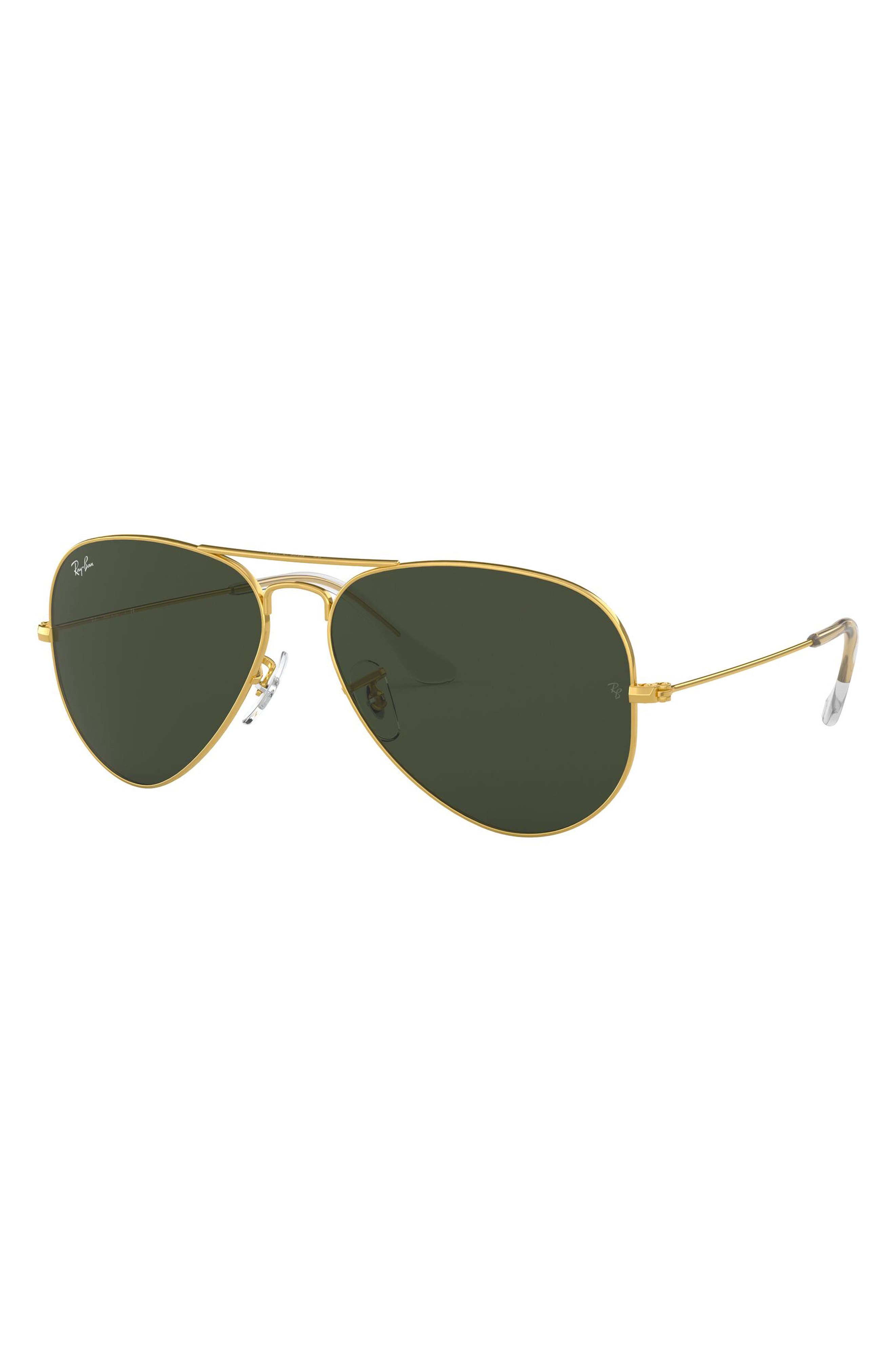 ray ban large original aviator 62mm sunglasses