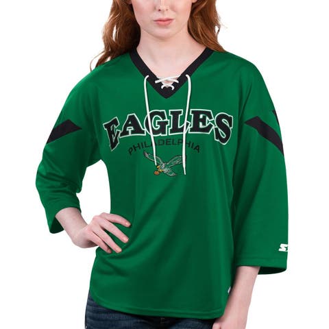 NHL New York Rangers Ladies Majestic In The Moment Notch Neck T Shirt on Sale