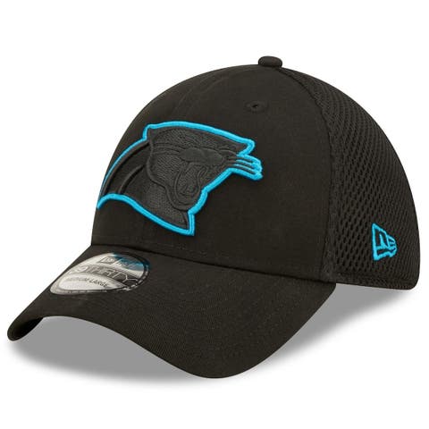 Men's Fanatics Branded Heather Gray Carolina Panthers Logo Adjustable Hat